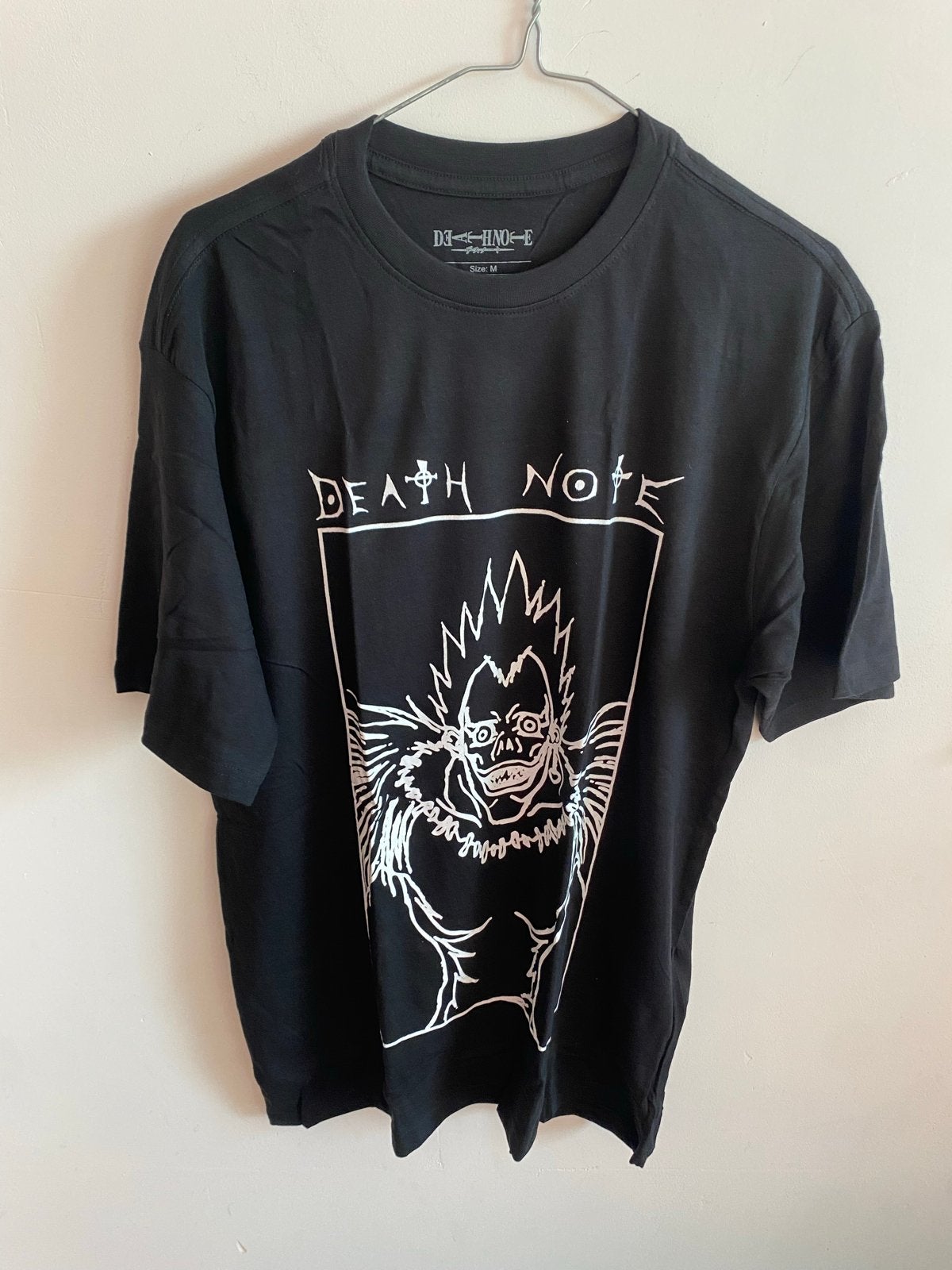 Death Note T-shirt - Zwart - Maat M - Ongebruikt, Verzenden, Nieuw, Maat 48/50 (M), Zwart