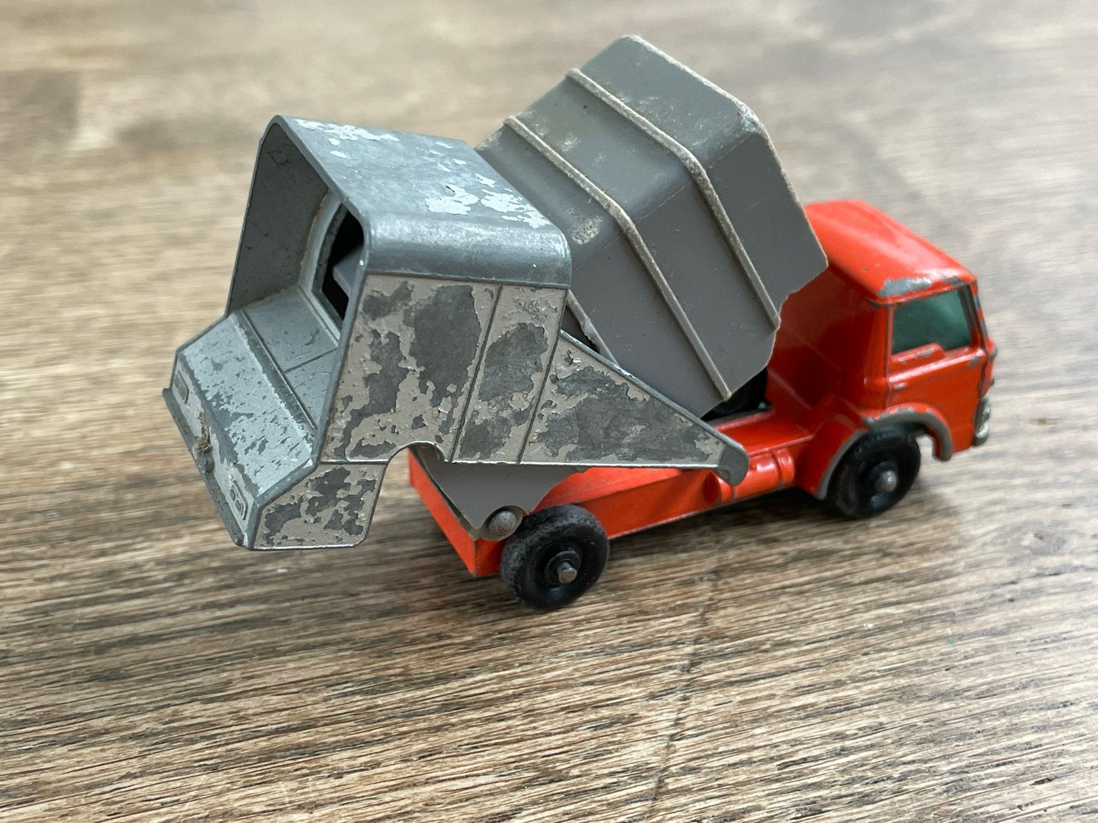 Vintage Matchbox Lesney Series No. 7 Vuilniswagen, Ophalen of Verzenden, Gebruikt