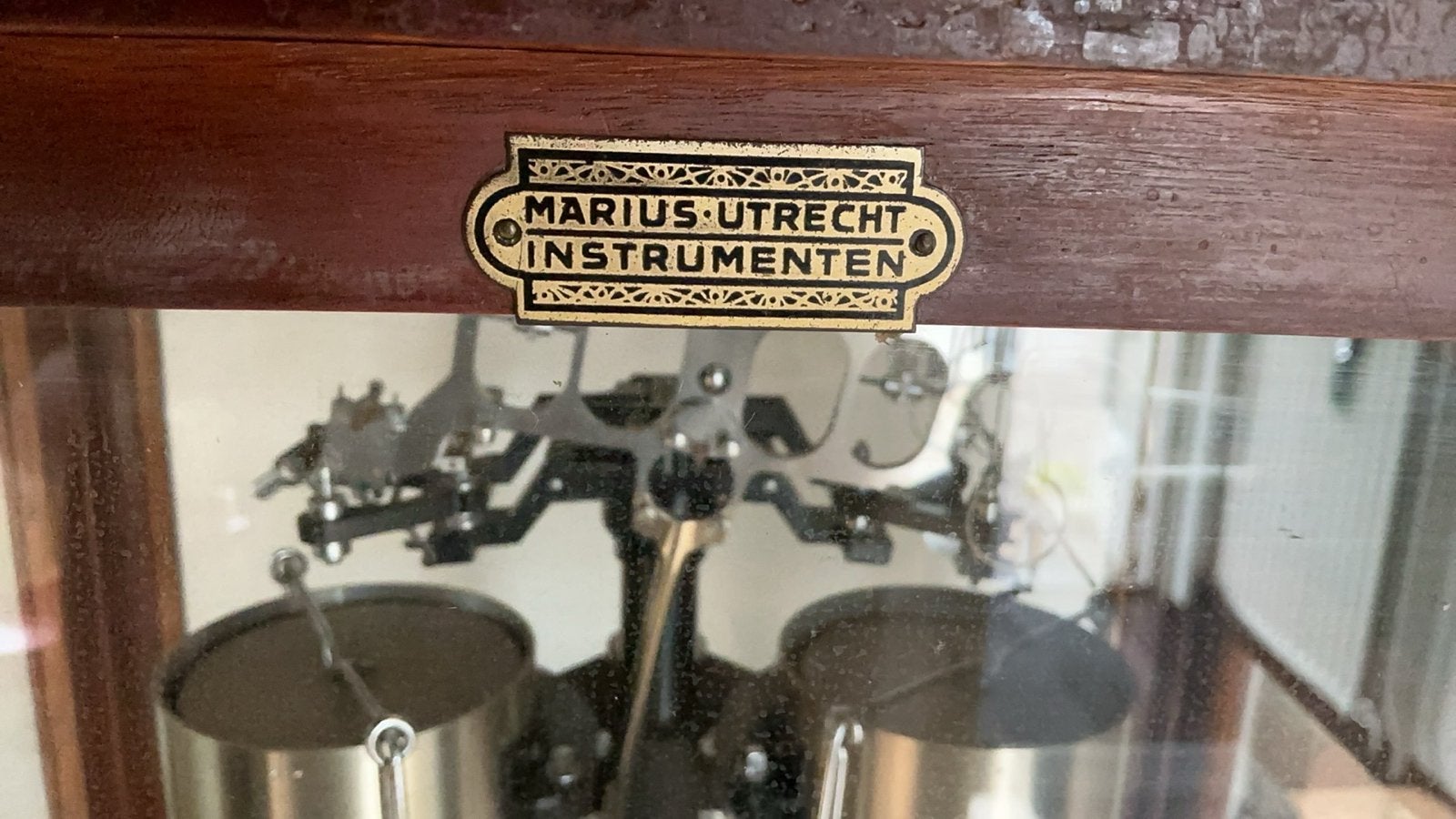 Antieke Precisie Balans van Marius Utrecht Instrumenten, Ophalen