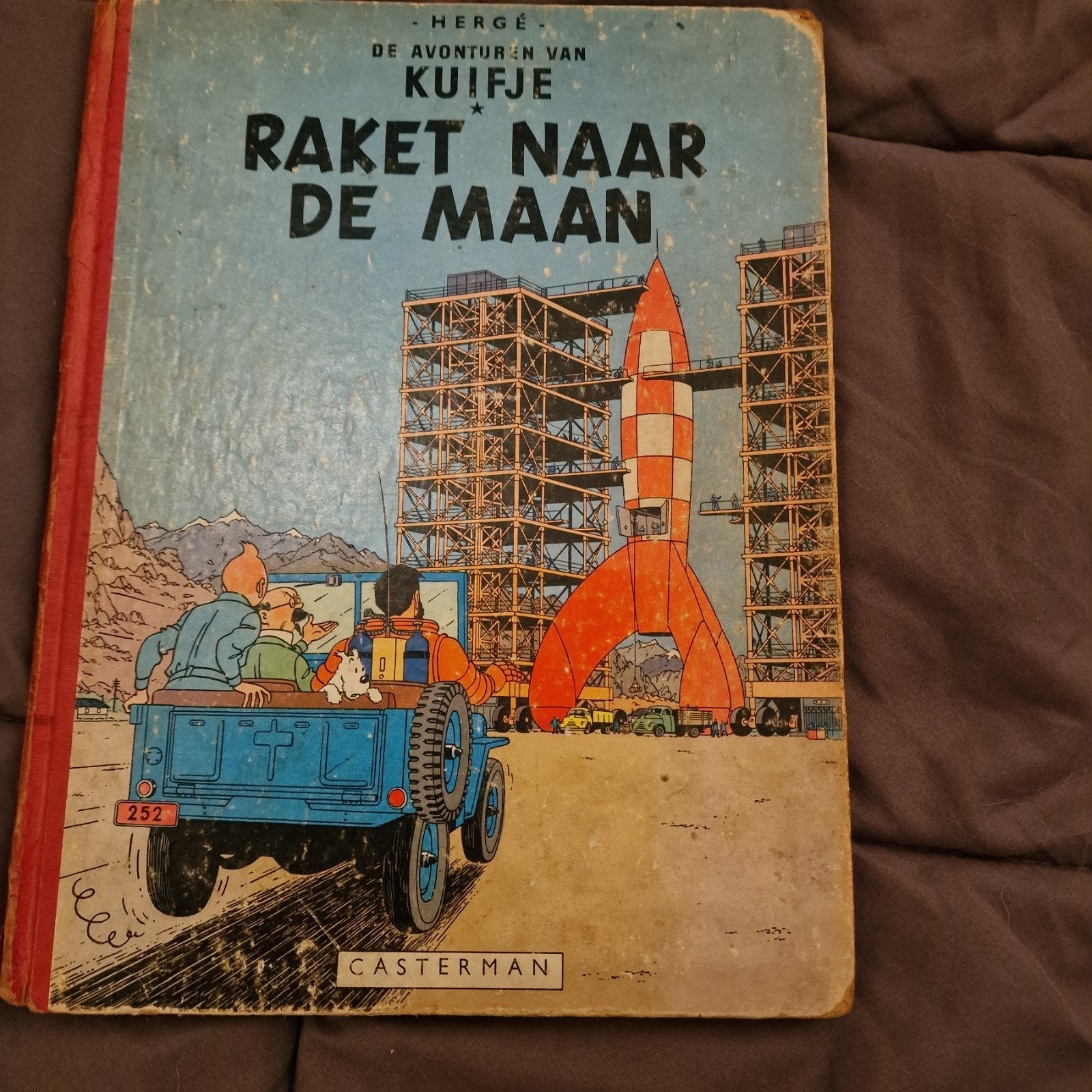 Kuifje: De 7 Kristallen Bollen (Franse editie), Boeken, Eén stripboek, Ophalen, Gelezen, Hergé