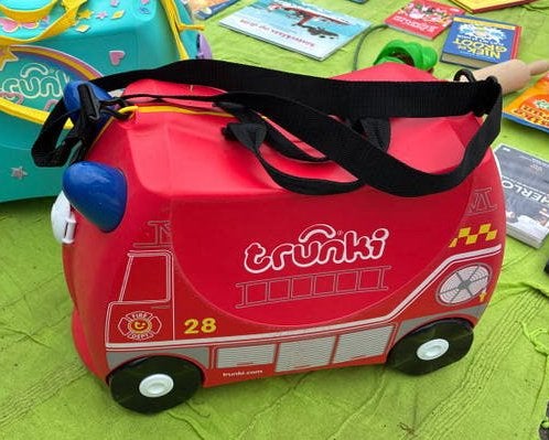 Trunki kinder koffer - Brandweerwagen, Ophalen, Gebruikt