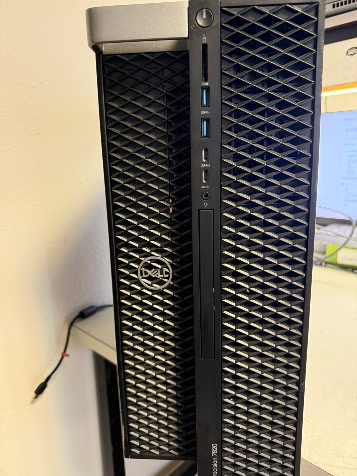 Dell Precision 7820 Workstation – Xeon Gold – 64GB –  P2000, Computers en Software, Desktop Pc's, 64 GB of meer, Gebruikt, Intel Xeon