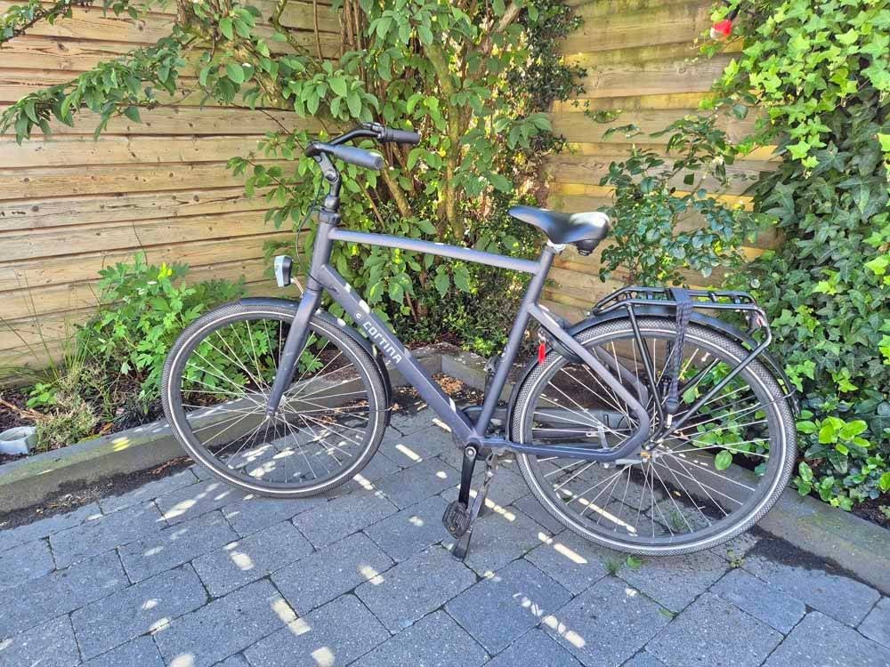 Cortina Common H61 Mouse Grey Matt R3, Fietsen en Brommers, Terugtraprem, Gebruikt, Versnellingen, 61 tot 65 cm
