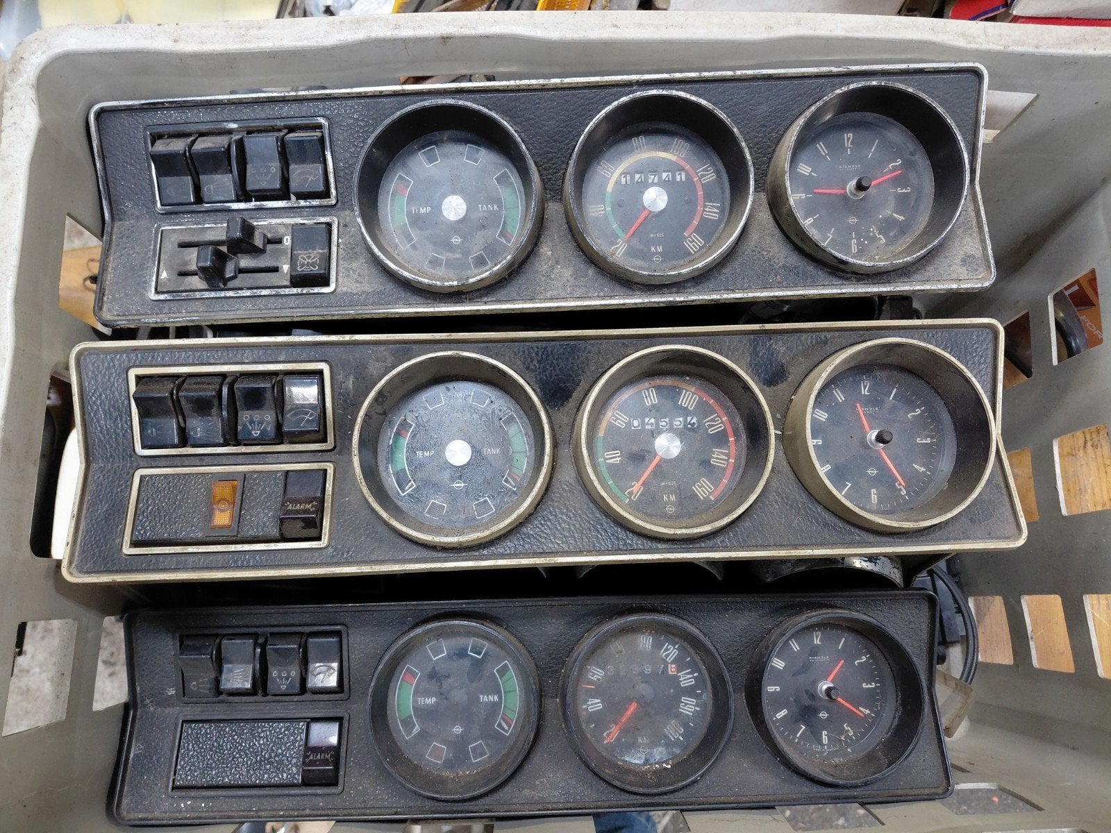 Opel kadett B tellerset., Ophalen of Verzenden, Opel