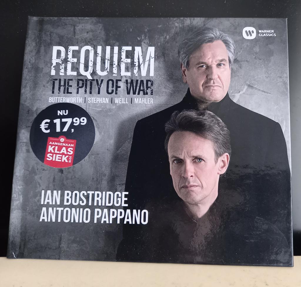 Requiem The Pity of War - Ian Bostridge - Antonio Pappano, Ophalen of Verzenden, Modernisme tot heden, Zo goed als nieuw, Overige typen
