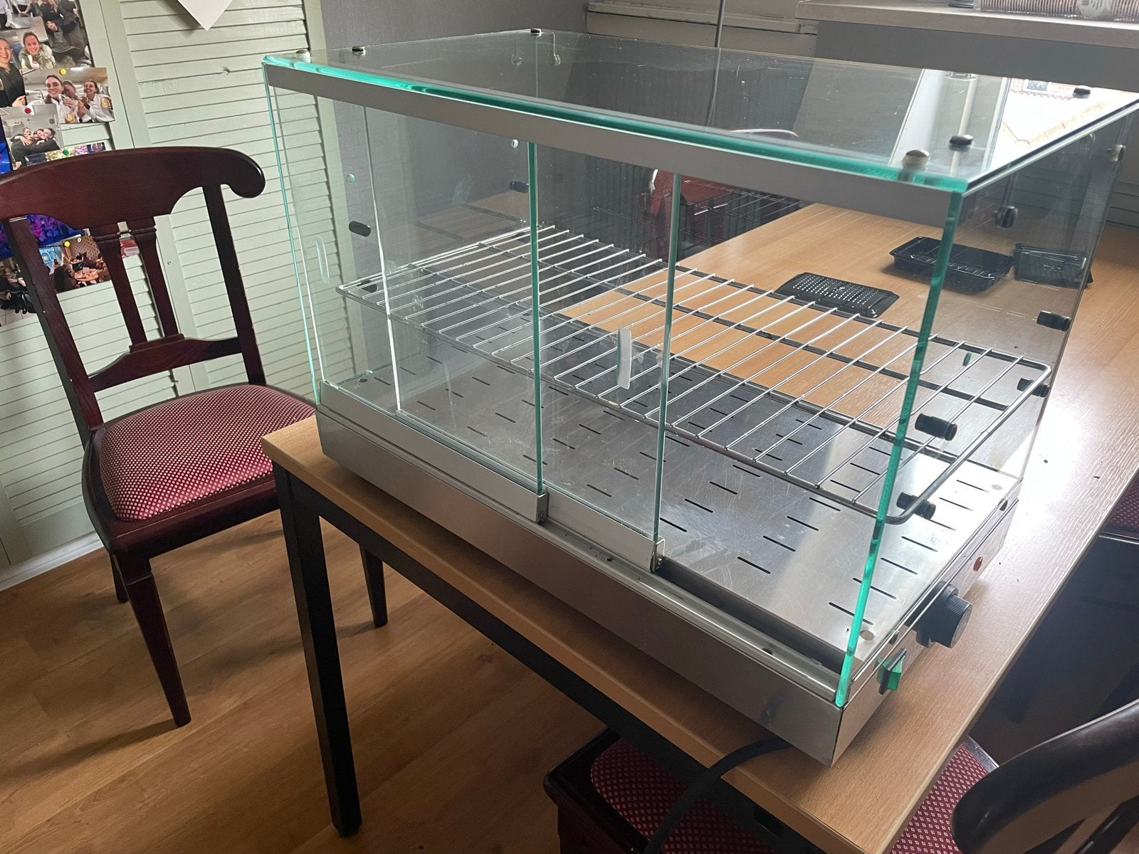 Horeca Vitrine Warmhoudvitrine, Ophalen of Verzenden, Gebruikt, Overige typen