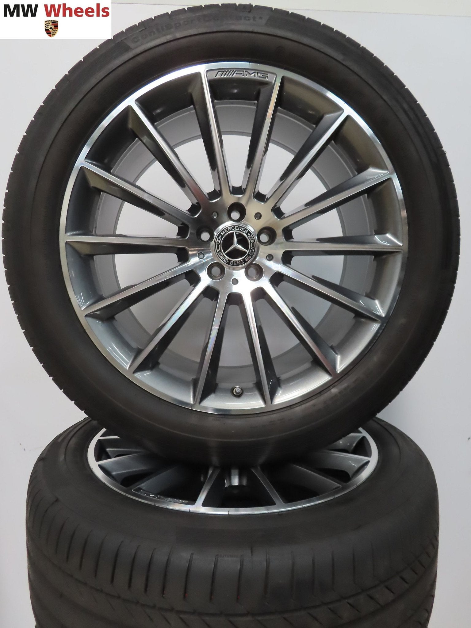Originele Mercedes GLE 21 inch velgen W167 AMG zomerbanden, Auto-onderdelen, Banden en Velgen, Gebruikt, -, 275 mm, -