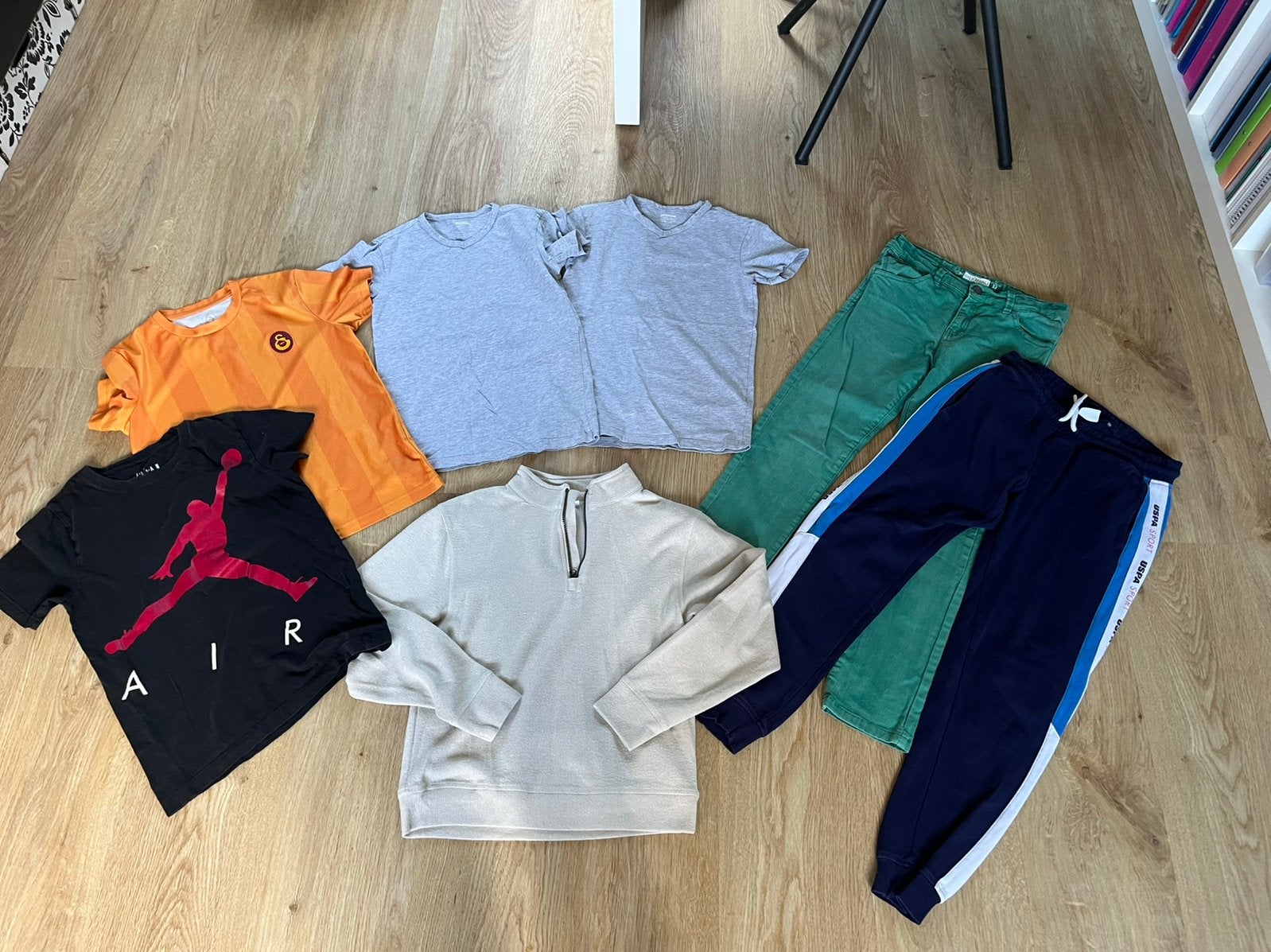 Groot jongens kleding pakket mt 146/152 leuke merken, Ophalen of Verzenden, Zo goed als nieuw, Maat 146