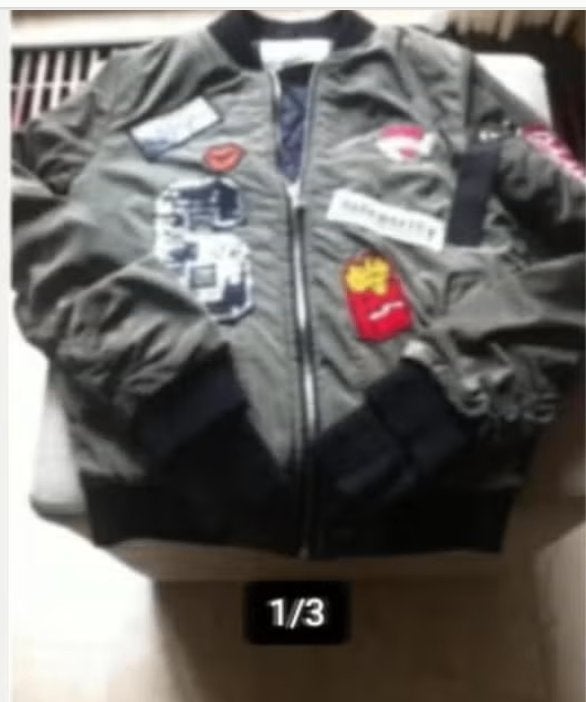 Heren bomber jack sext June leger groen mt M, Ophalen of Verzenden, Zo goed als nieuw, Maat 48/50 (M), Groen