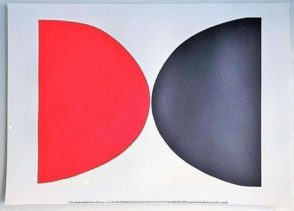 Sir Terry Frost Red Black and White Edition Artizans, Antiek en Kunst, Kunst | Litho's en Zeefdrukken, Ophalen of Verzenden