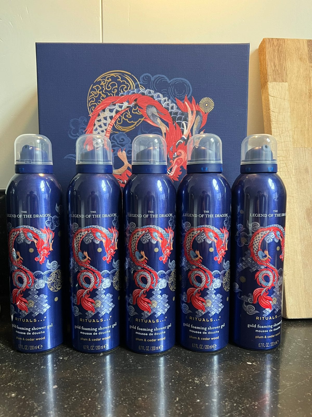 Rituals Legend of the Dragon Shower Foam nieuw, Ophalen of Verzenden, Nieuw, Bad & Douche