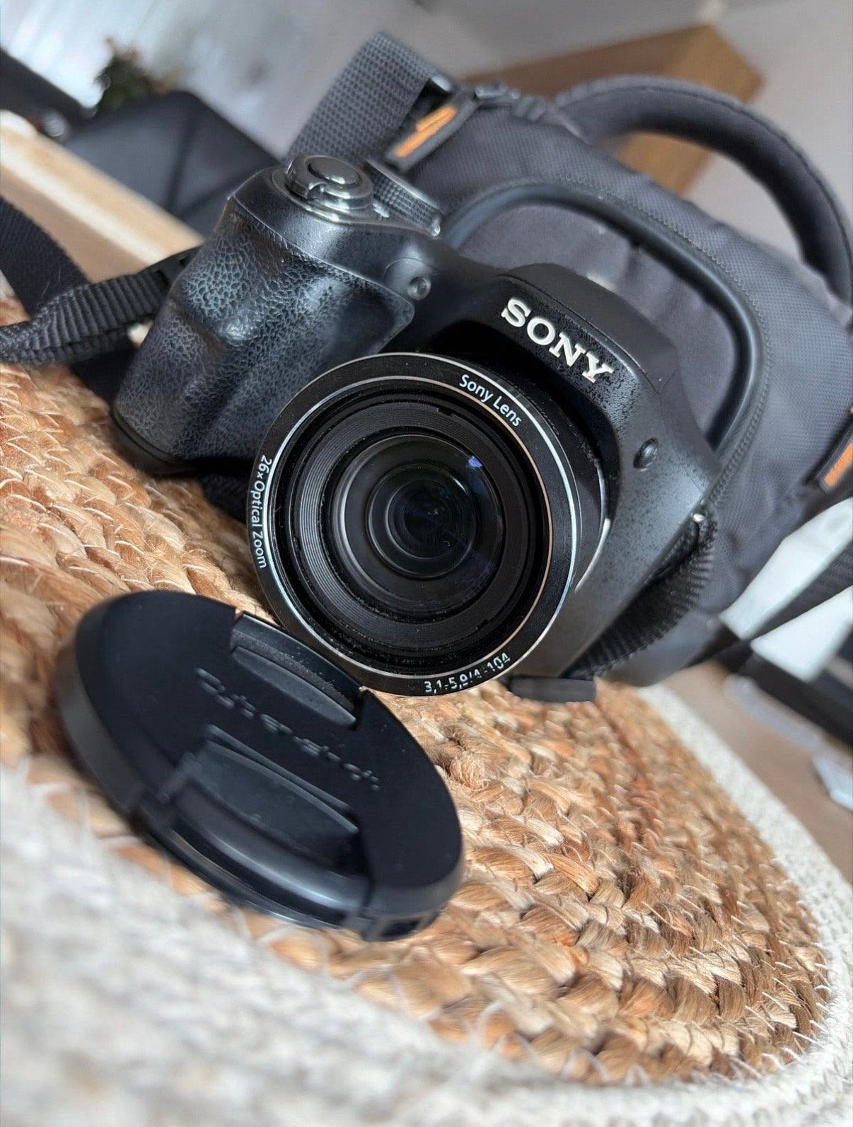 Sony Cyber-shot DSC-H200 Bridgecamera - 20.1 MP, 26x Zoom, Audio, Tv en Foto, Zo goed als nieuw, Lensdop, Sony, 8 keer of meer
