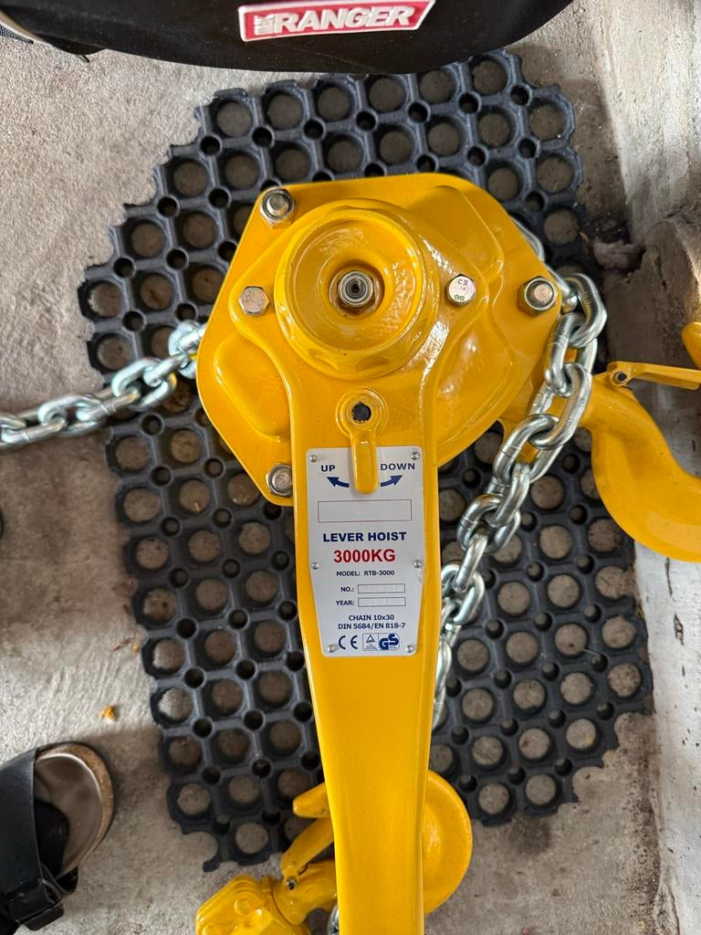 Levertakel 3000KG - RTB-3000, Ophalen of Verzenden, Gebruikt, Handmatig