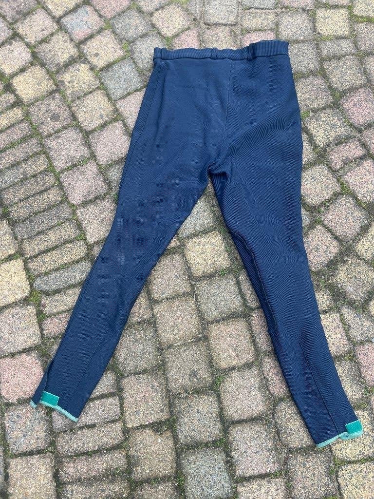 Horka Kinder paardrijbroek blauw maat ongeveer 164/176, Dieren en Toebehoren, Ophalen, Blauw, Gebruikt, Kinderen