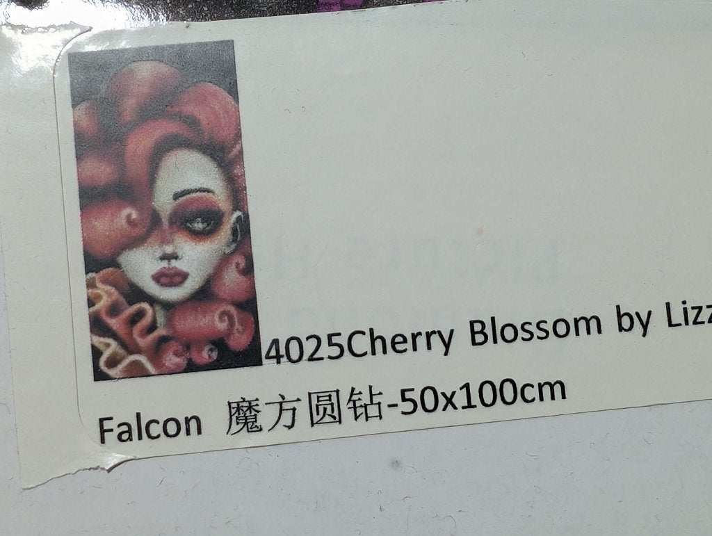 Cherry blossom - diamond painting, Ophalen of Verzenden, Nieuw, Knutselwerk