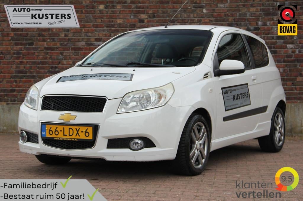 Chevrolet Aveo 1.2 16V |Airco|Elektrische ramen|Elektrische, Auto's, Voorwielaandrijving, Stof, 4 cilinders, 400 kg