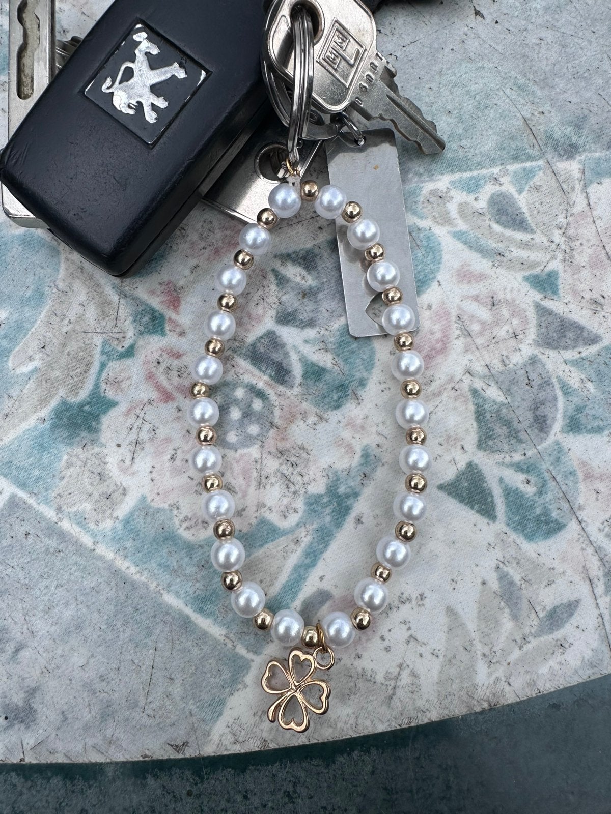 Sleutelhanger, Ophalen of Verzenden, Zo goed als nieuw, Zilver, Overige materialen