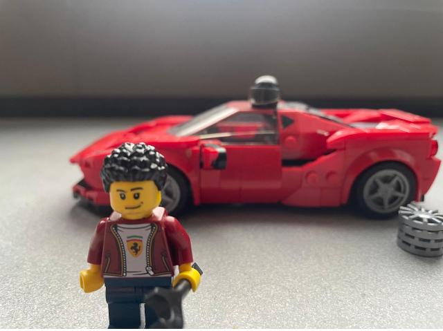 Lego Speed Champions Ferrari F8 Tributo 76895, Kinderen en Baby's, Speelgoed | Duplo en Lego, Ophalen of Verzenden, Gebruikt, Complete set