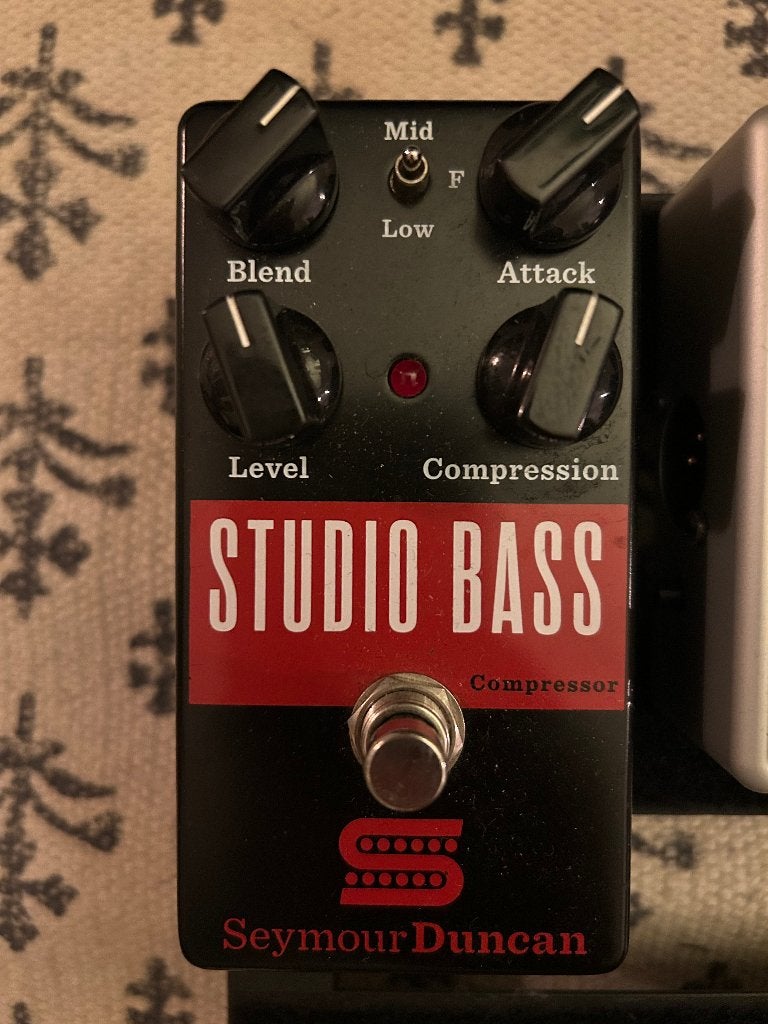 Seymour Duncan Studio Bass Pedal, Ophalen of Verzenden, Zo goed als nieuw