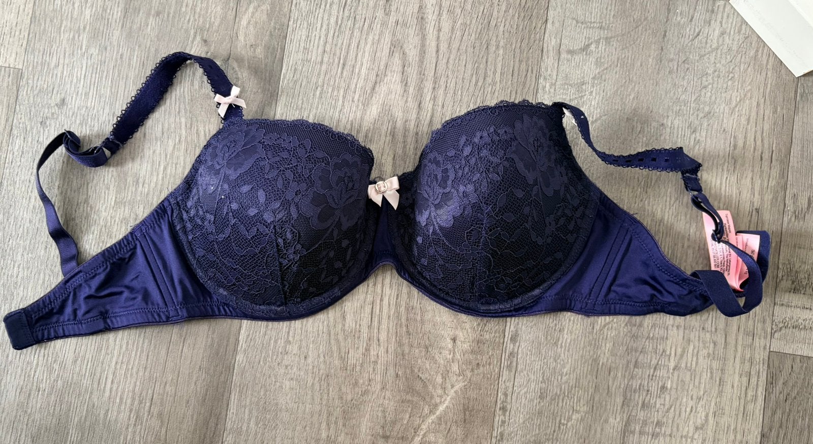 Blauw kanten bh Hunkemöller, Ophalen of Verzenden, Blauw, BH