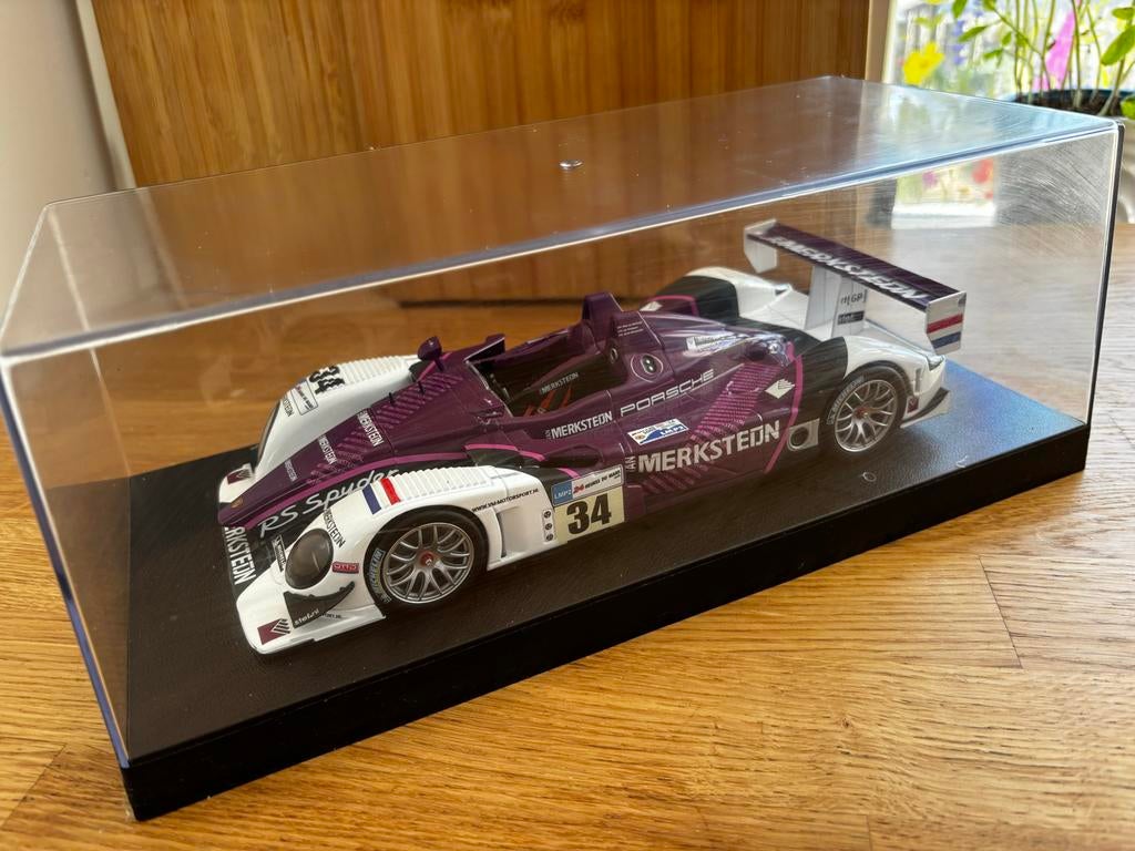 Jos verstappen Merksteijn Porsche LMP2 Le Mans 1:18, Ophalen of Verzenden, Zo goed als nieuw, Auto, Overige merken