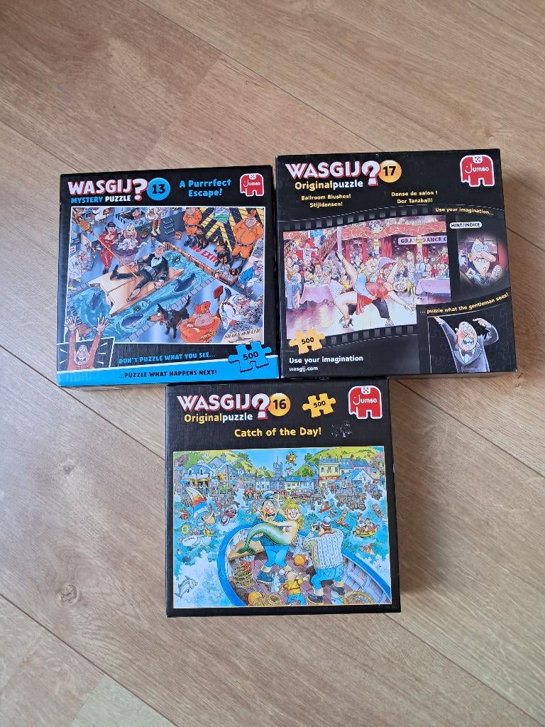 Wasgij Puzzel 500 stukjes, Ophalen, 500 t/m 1500 stukjes, Zo goed als nieuw, Legpuzzel