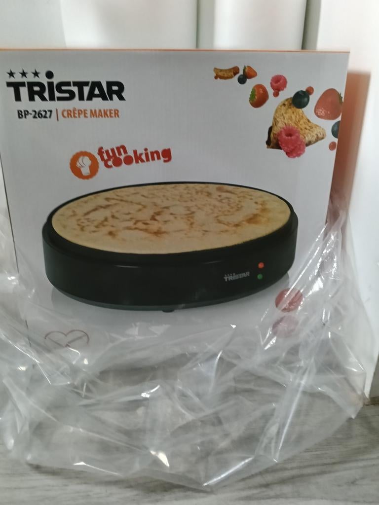 Nieuwe Tristar Crêpe Maker BP-2627, Huis en Inrichting, Keuken | Keukenbenodigdheden, Nieuw, Ophalen