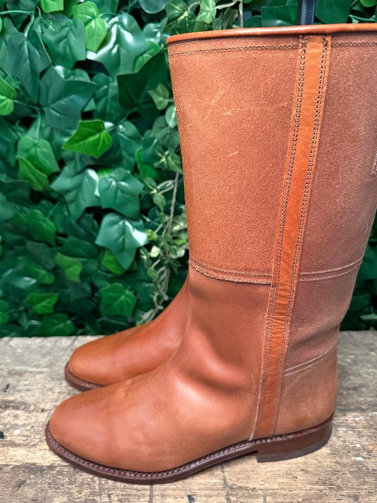 Nieuwe prachtig vintage laarzen zadelleer van sendra maat 41, Kleding | Dames, Schoenen, Bruin, Nieuw, Ophalen of Verzenden, Sendra