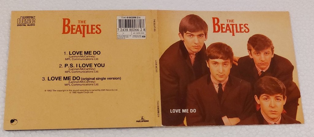 The Beatles Love Me Do UK CD-SINGLE 1992 NIEUW, Verzenden, Nieuw in verpakking, Pop, Speciale editie