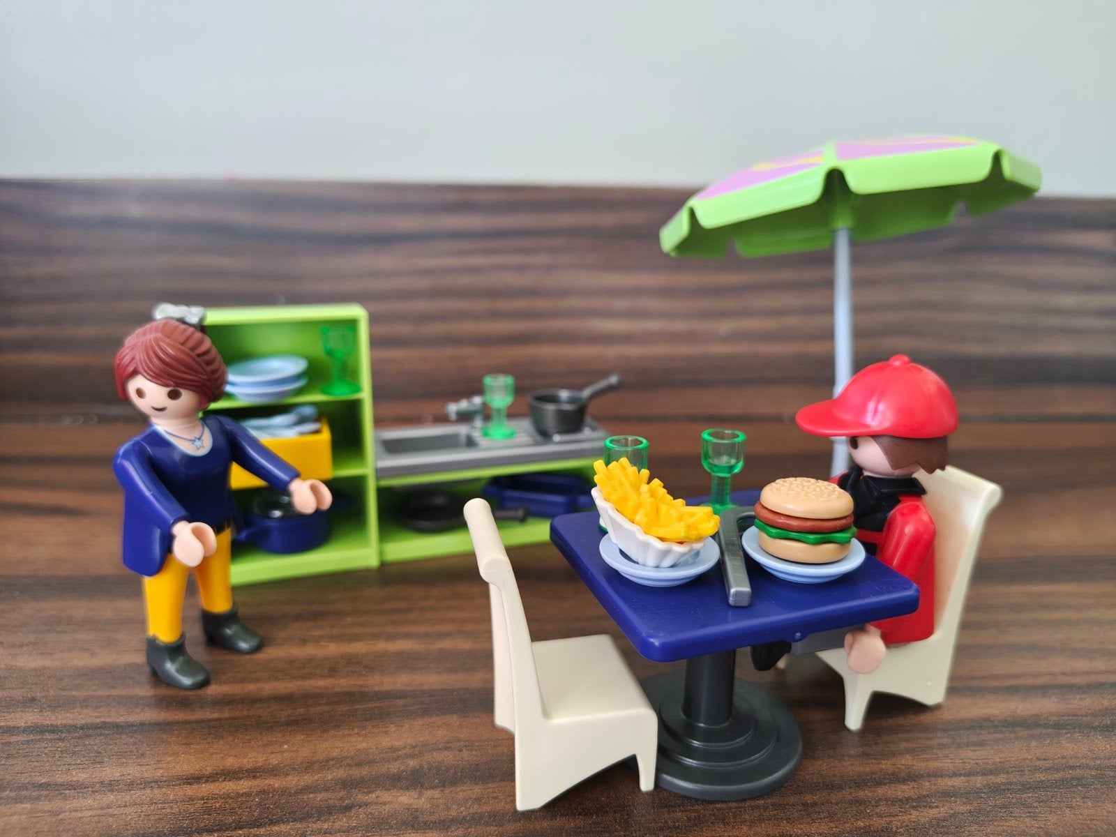 Playmobil keuken met eettafel, Ophalen of Verzenden, Zo goed als nieuw, Jongen of Meisje