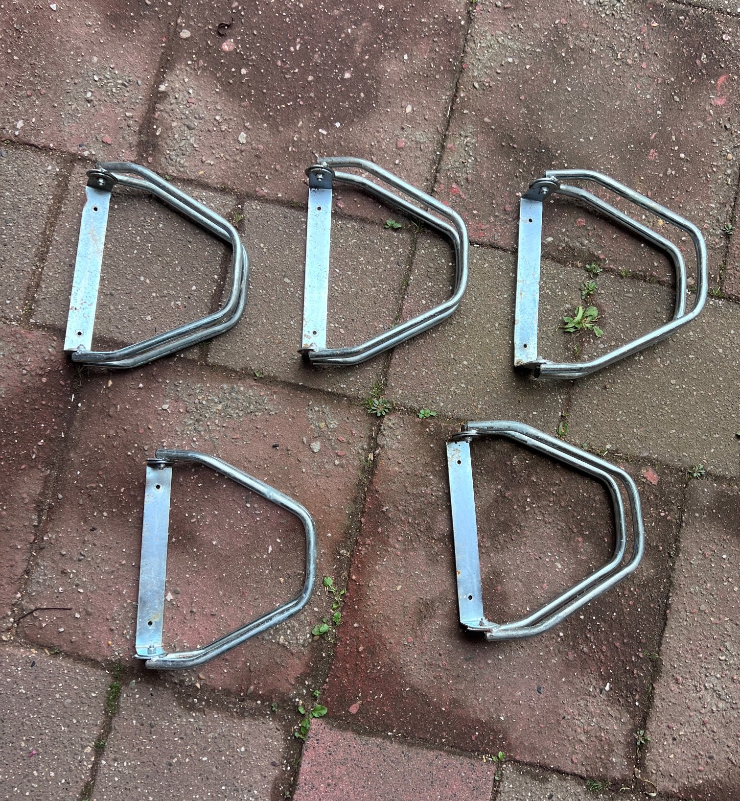 5x Fiets Muurbeugels - Handige Opbergoplossing, Fietsen en Brommers, Ophalen, Gebruikt