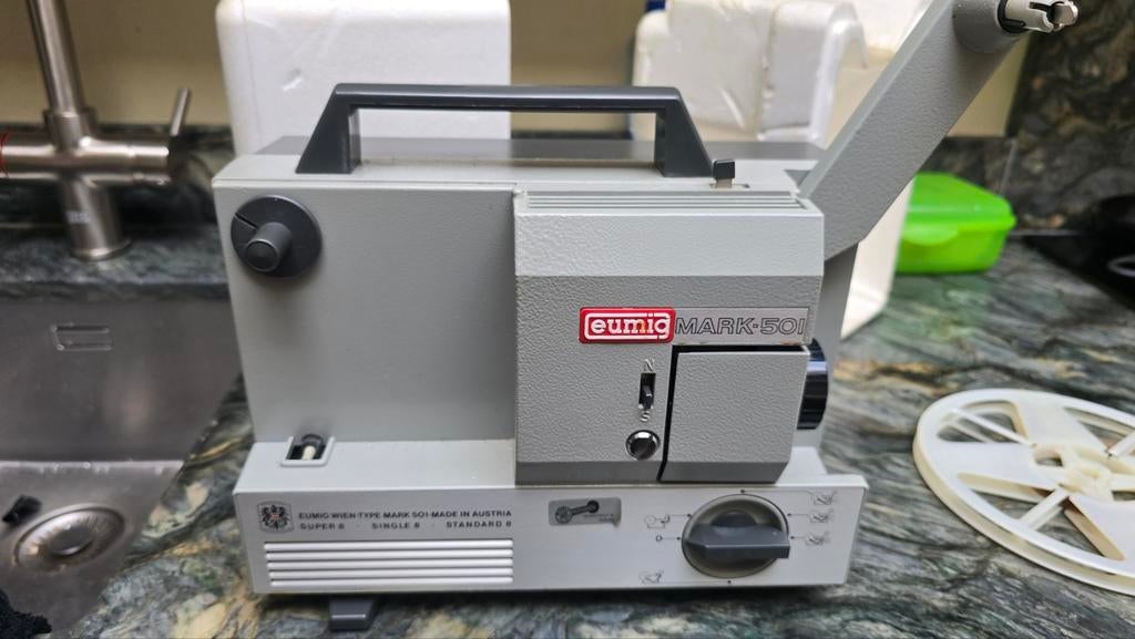 Eumig Mark 501 Filmprojector, Overige technologieën, Ophalen of Verzenden, Zo goed als nieuw, Eumig