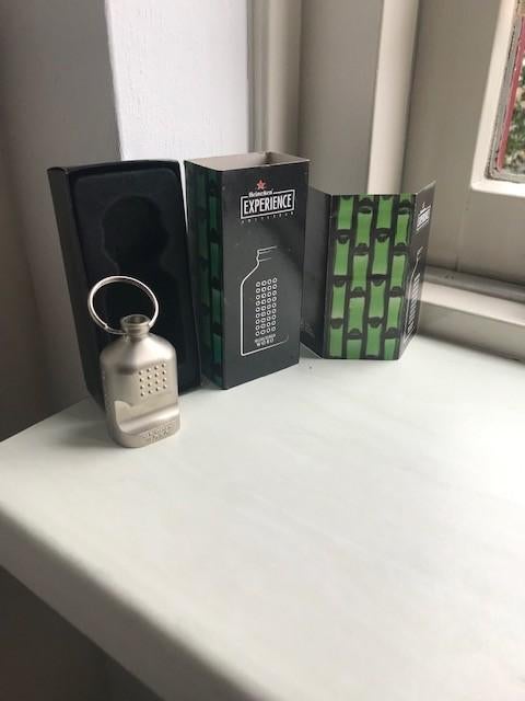 flessenopener heineken Experience collectors item, Ophalen of Verzenden, Nieuw, Flesopener, Heineken