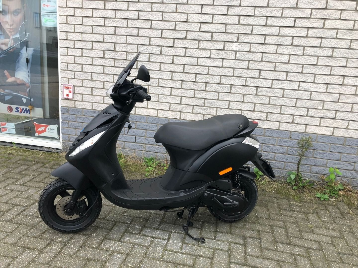 DIKKE PIAGGIO ZIP SP 45KM BROM 2-T MAT BLACK BJ2009 8000K, PIAGGIO, Onbekend, Onbekend, Piaggio