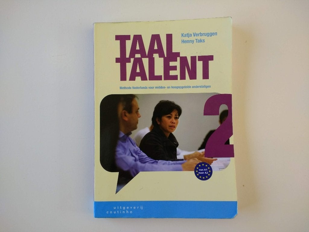 NT2 Taaltalent deel 2 van A1 naar A 2 en extra materiaal, Ophalen of Verzenden, Beta, Gelezen, HBO