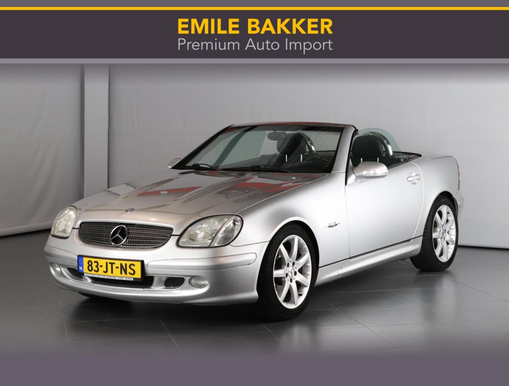 Mercedes SLK-klasse 320 Special Edition, Automaat, Gebruikt, Zwart, Cabriolet