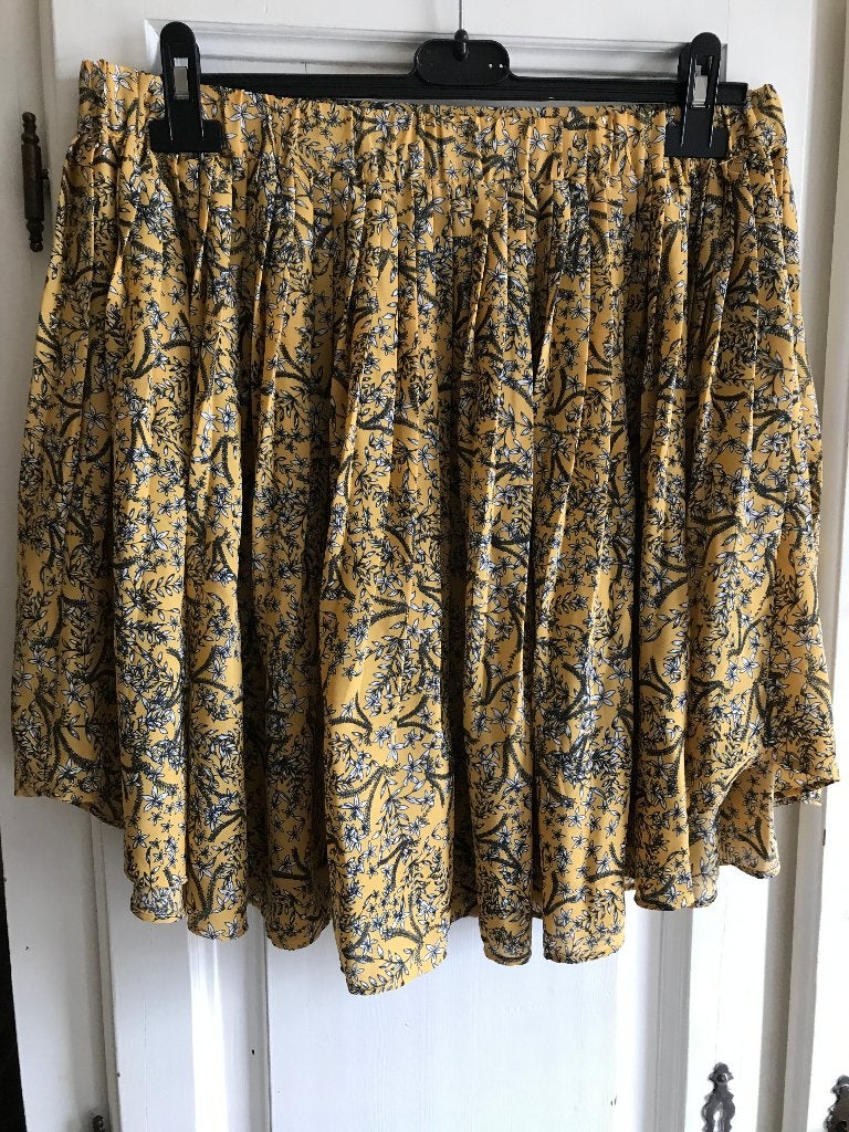 bedrukte rok (H&M), Kleding | Dames, Maat 38/40 (M), H&M, Meerkleurig, Ophalen of Verzenden