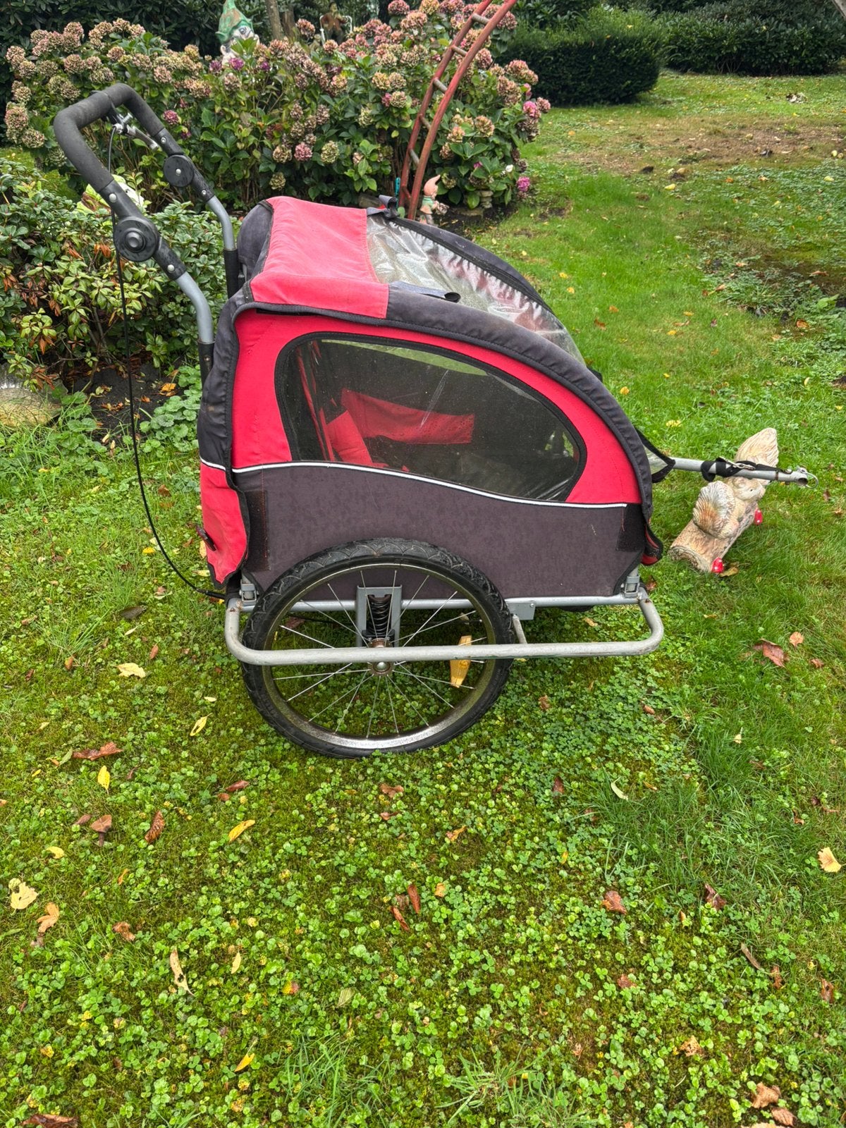 Fietskar inklapbaar nu voor 50 euro, Ophalen of Verzenden, Zo goed als nieuw, Kinderkar, 40 tot 60 kg