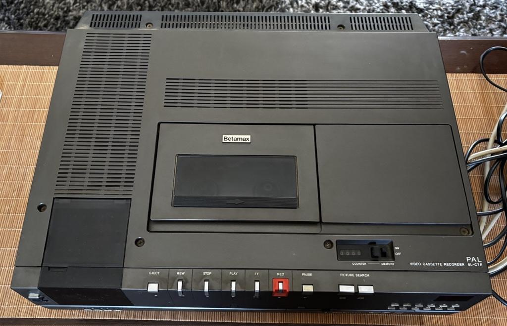 Sony Betamax SL-C7E videorecorder, Ophalen, Gebruikt, Betamax-speler of -recorder