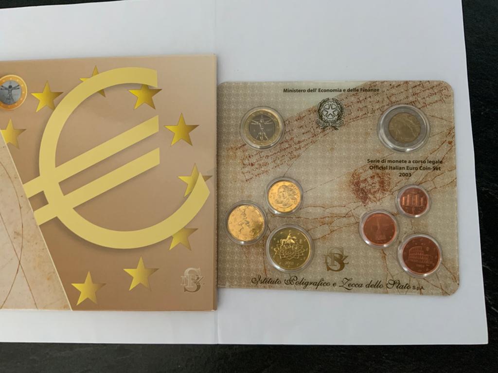 SETJE ITALIE  BU 2003,-2004-BU, Ophalen of Verzenden, Italië, Overige waardes