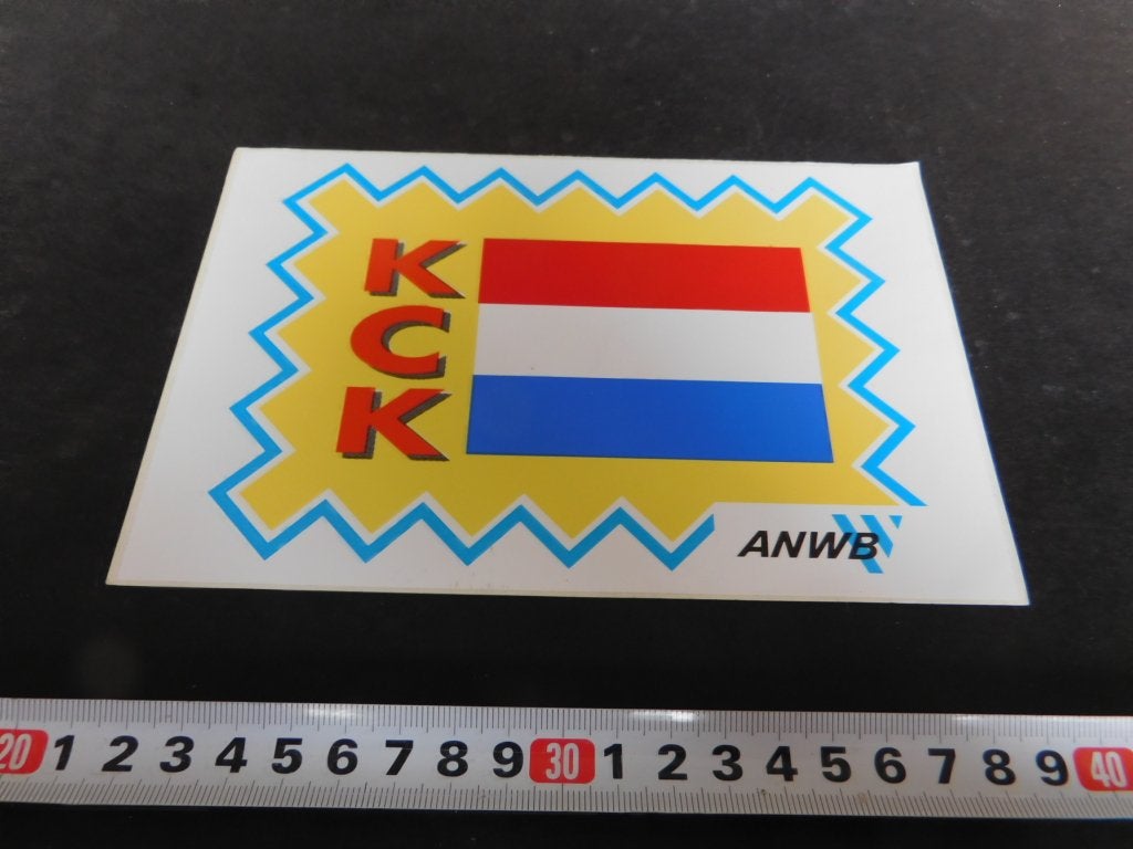 sticker ANWB KCK  Caravan sticker Nederland, Ophalen of Verzenden, Zo goed als nieuw