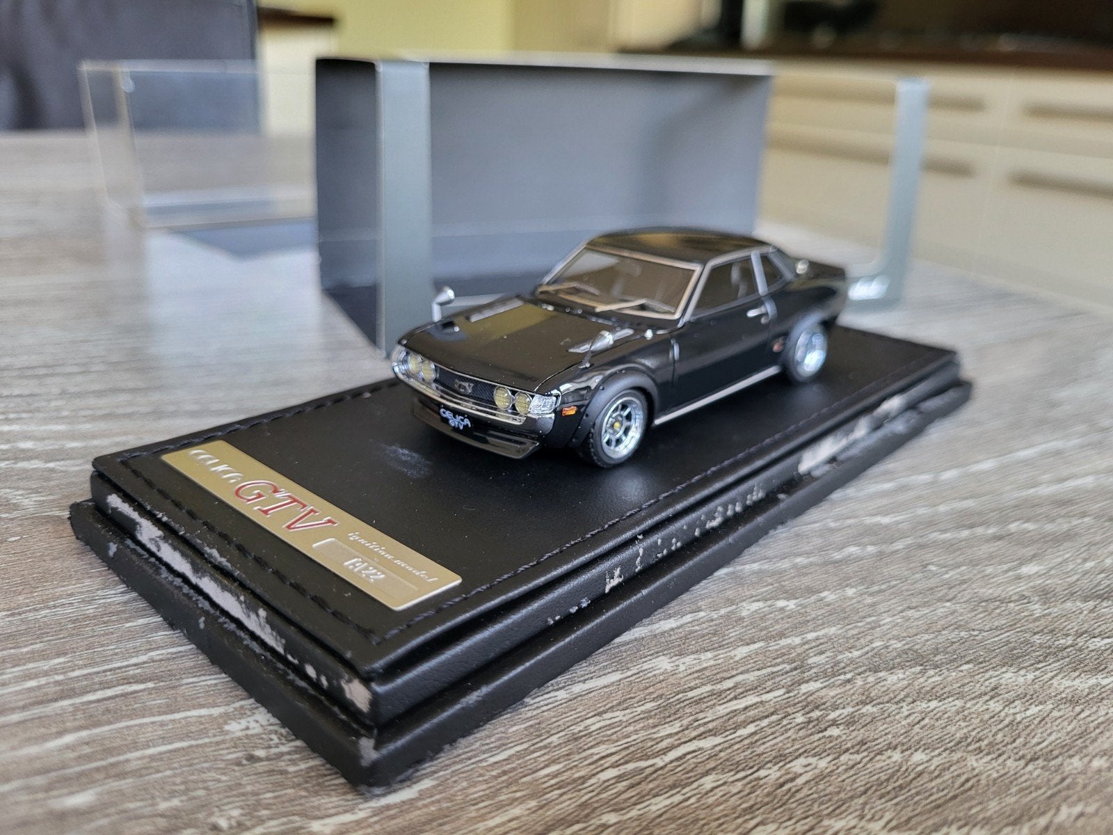 Toyota Celica GTV ta22 schaal 1:43 ignition models, Ophalen of Verzenden, Zo goed als nieuw, Auto, Overige merken