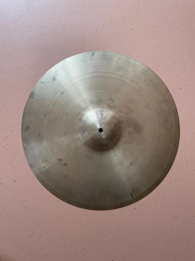 Vintage Zyn cymbal, made in England, 18 inch, Ophalen, Gebruikt, Overige merken