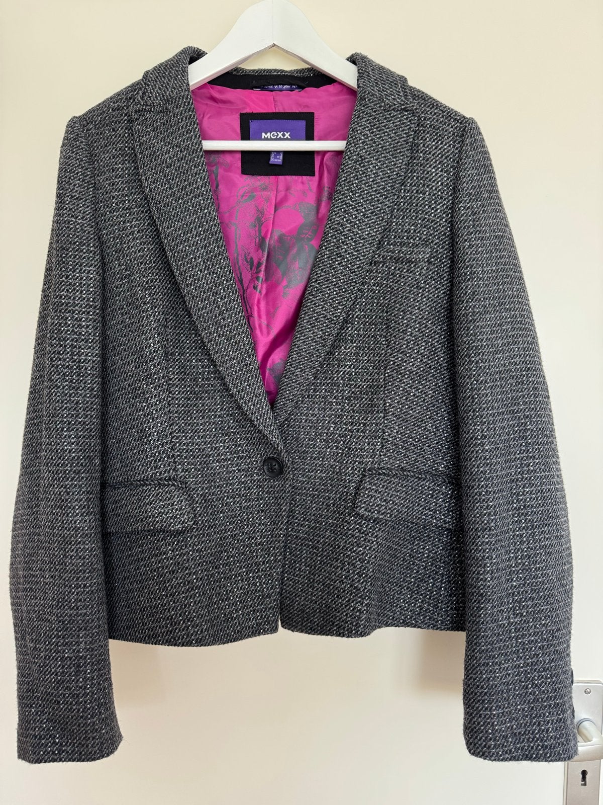 Mexx Gevoerde Damesblazer, Maat 44, Maat 42/44 (L), Ophalen of Verzenden, Zo goed als nieuw, Jasje