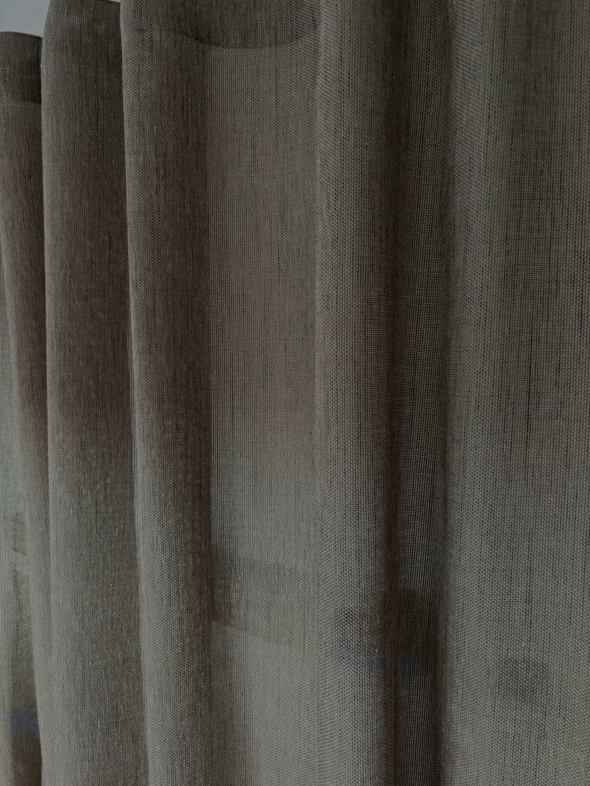 3102 Top Point Inbetween Gordijn Flori Wave 240x259cm, Ophalen of Verzenden, Nieuw, Grijs