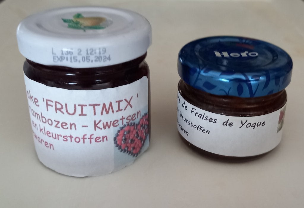 Gevraagd: Mini jampotjes, Ophalen, Gebruikt