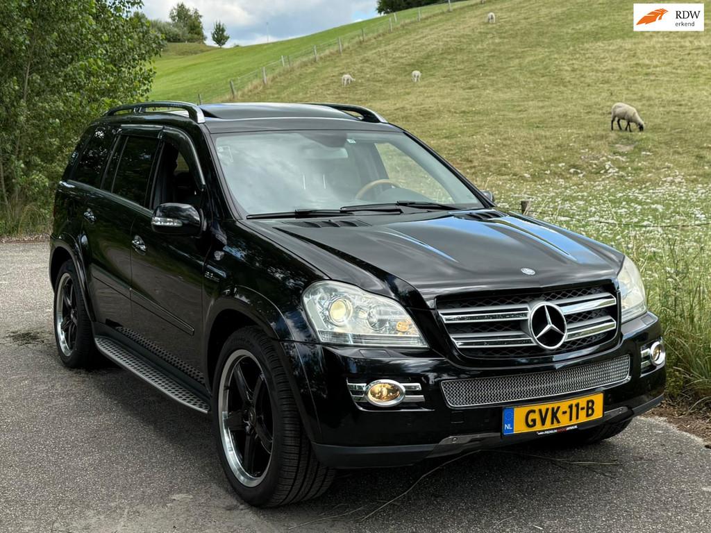 Mercedes-Benz GL-klasse 500 / 5.5 V8 387pk / AMG / Youngtime, Auto's, Mercedes-Benz, Automaat, Zwart, Leder, Bedrijf