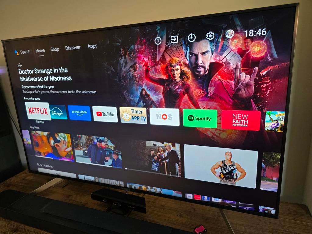 Sony Bravia 4K UR2 Smart TV - 55* Inch, Audio, Tv en Foto, Televisies, Ophalen, 50 Hz, 4k (UHD), Smart TV