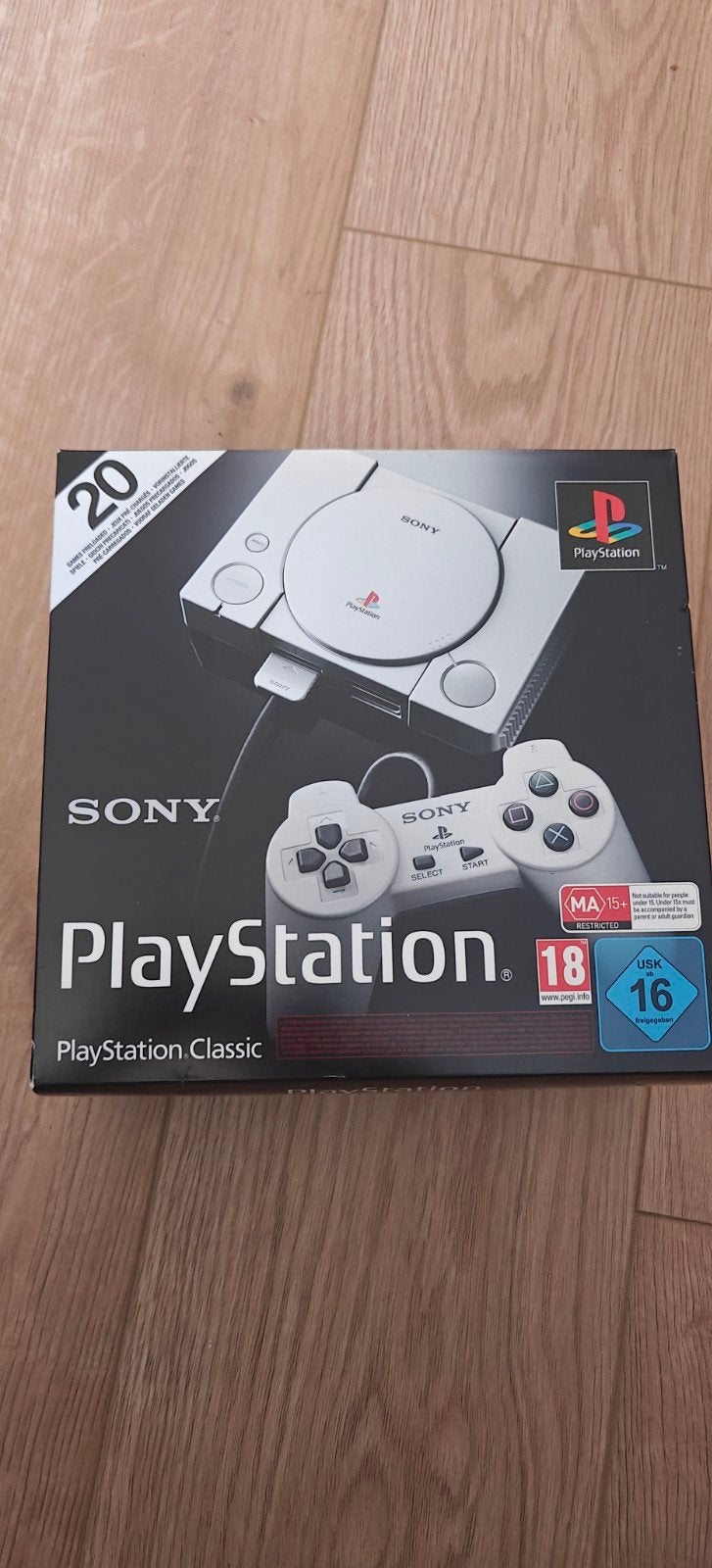Sony PlayStation Classic Console met 2 controllers, Spelcomputers en Games, Ophalen of Verzenden, Zo goed als nieuw, Met 2 controllers