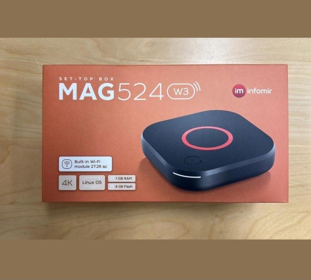 MAG 524w iptv media player met afstandsbediening, Ophalen of Verzenden